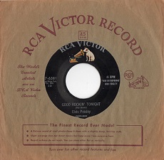 The King Elvis Presley, Single, RCA 47-6381, 1956, Good Rockin' Tonight / I Don't Care If The Sun Don't Shine