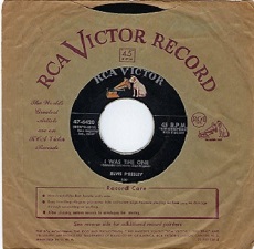 The King Elvis Presley, Single, RCA 47-6420, 1956, Heartbreak Hotel / I Was The One