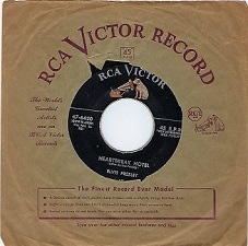 The King Elvis Presley, Single, RCA 47-6420, 1956, Heartbreak Hotel / I Was The One