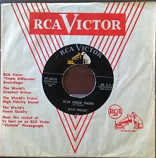 The King Elvis Presley, single, RCA 47-6636, 1956, Blue Suede Shoes / Tutti Frutti