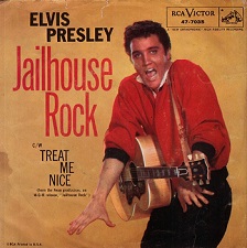 Jailhouse Rock / Treat Me Nice (45)