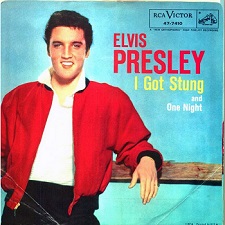 The King Elvis Presley, single, RCA 47-7410, 1958, One Night / I Got Stung