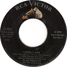 The King Elvis Presley, single, RCA 47-7850, February 7, 1961, Surrender / Lonely Man