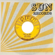 The King Elvis Presley, Sun Cover, Single, That's All Right / Blue Moon Of Kentucky, SUN209, 1954