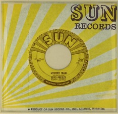 The King Elvis Presley, Sun Cover, Single, Mystery Train / I Forgot To Remember To Forget, sun223, 1955