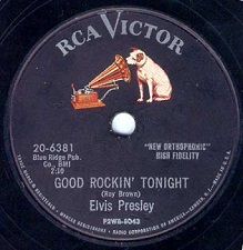 The King Elvis Presley, Single, RCA 20-6381, 1956, Good Rockin' Tonight / I Don't Care If The Sun Don't Shine