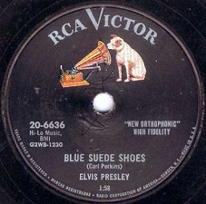 The King Elvis Presley, single78, RCA 20-6636, 1956, Blue Suede Shoes / Tutti Frutti