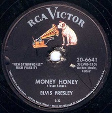 The King Elvis Presley, single78, RCA 20-6641, 1956, Money Honey / One Sided Love Affair