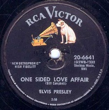 The King Elvis Presley, single78, RCA 20-6641, 1956, Money Honey / One Sided Love Affair