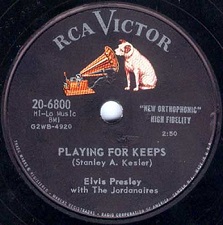 The King Elvis Presley, single78, RCA 20-6800, 1957, Too Much / Playing For Keeps