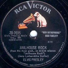 The King Elvis Presley, single78, RCA 20-7035, 1957, Jailhouse Rock / Treat Me Nice