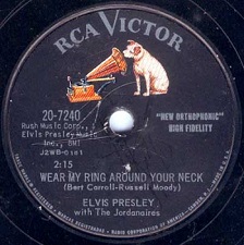 The King Elvis Presley, single78, RCA 20-7240, 1958, Wear My Ring Around Your Neck / Doncha' Think It's Time